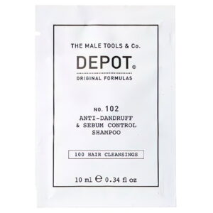 depot 100 hair cleansings no 102 soap free hair shampoo anti dandruff 10 ml 1670864237