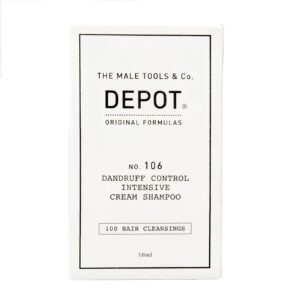 depot 100 hair cleansings no 106 soap free hair shampoo anti dandruff 10 ml 1670876247