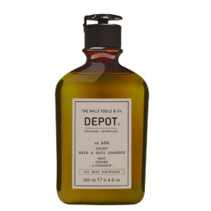depot 600 body solutions 606 sport hair body shampoo vitamin e shower gel and shampoo 2 in 1 250 ml 0 8032274086994 1670779789