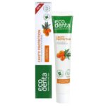 ecodenta green multifunctional fluoride toothpaste for complete tooth protection natural ingredients cavity protection anti plaque toothpaste 75 ml 17