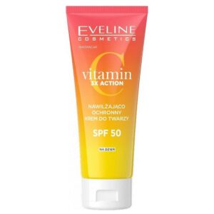 eveline cosmetics vitamin c 3x action instant glow protect day cream face spf 50 30 ml 1773221513 1