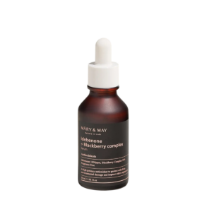 mary and may idebenone blackberry complex cruelty free paraben free fragrance free alcohol free anti aging protecting day night serum face 30 ml 17857