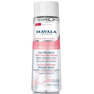 mavala clean comfort fragrance free cleansing soothing micellar water sensitive 200 ml 1786621925