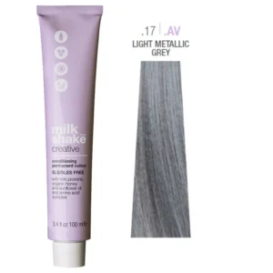 milk shake creative sls sles free permanent hair dye 17 av light metallic grey 100 ml 0 8032274076834 1673443658