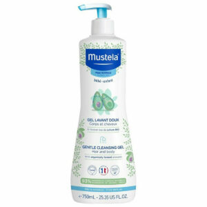 mustela mustela avocado gentle cleansing cleansing gel for face hair 750 ml 1764857609