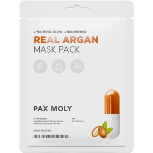 paxmoly real argan hydrating moisturising sheet mask face day night 25 ml 1785488332