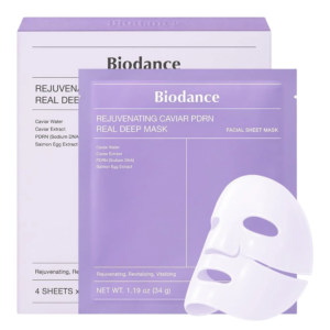 set biodance caviar pdrn rejuvenating sheet mask for face 4 pcs 34 g 1776507793 1
