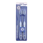 set duo epl tottenham hotspur toothbrush blue white 2 pcs 1771494058