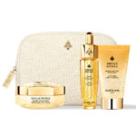 set guerlain abeille royale honey age defying day cream for face 50 ml abeille royale replumping oil for face neck 15 ml abeille royale cleansing foam 1