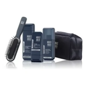 set marlies moller marlies moller hair styling gel flexible hold 100 ml marlies moller hair shampoo energizing 200 ml marlies moller paddle hair brush