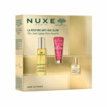set nuxe super serum 10 vegan anti ageing day night serum for face neck 30 ml merveillance lift glow firming cream for face 15 ml huile prodigieuse ri