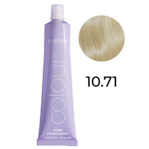 subrina professional demi permanent colour demi permanent hair dye 10 71 stone lightest blonde 60 ml 1776929442
