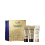 unstoppable radiance set ahava osmoter concetrate smoothing lotion for face 15 ml refresing eliminates impurities cleansing gel for face 15 ml 24k gol 1