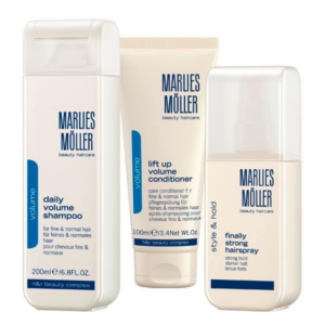 xmas set set marlies moller lift up hair conditioner for volume 100 ml finally strong hair spray for styling strong hold 125 ml daily volume hair sham